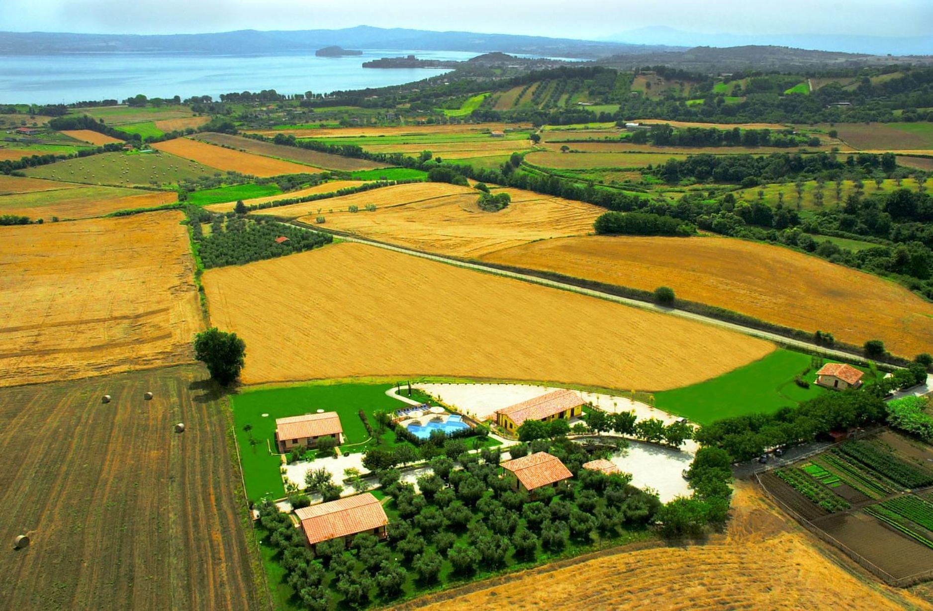 Agriturismo Le Ginestre Capodimonte Esterno foto